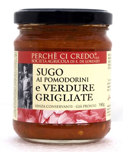 Sugo verdure grigliate