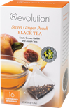 Revolution Sweet Ginger Peach BLACK TEA 16 infusi